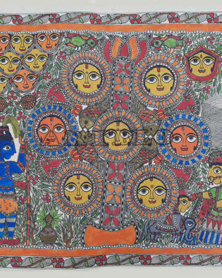 Folk Art Madhubani Painting Mithila